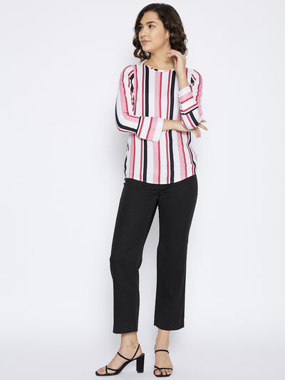 Multi Striped Top - Women Tops