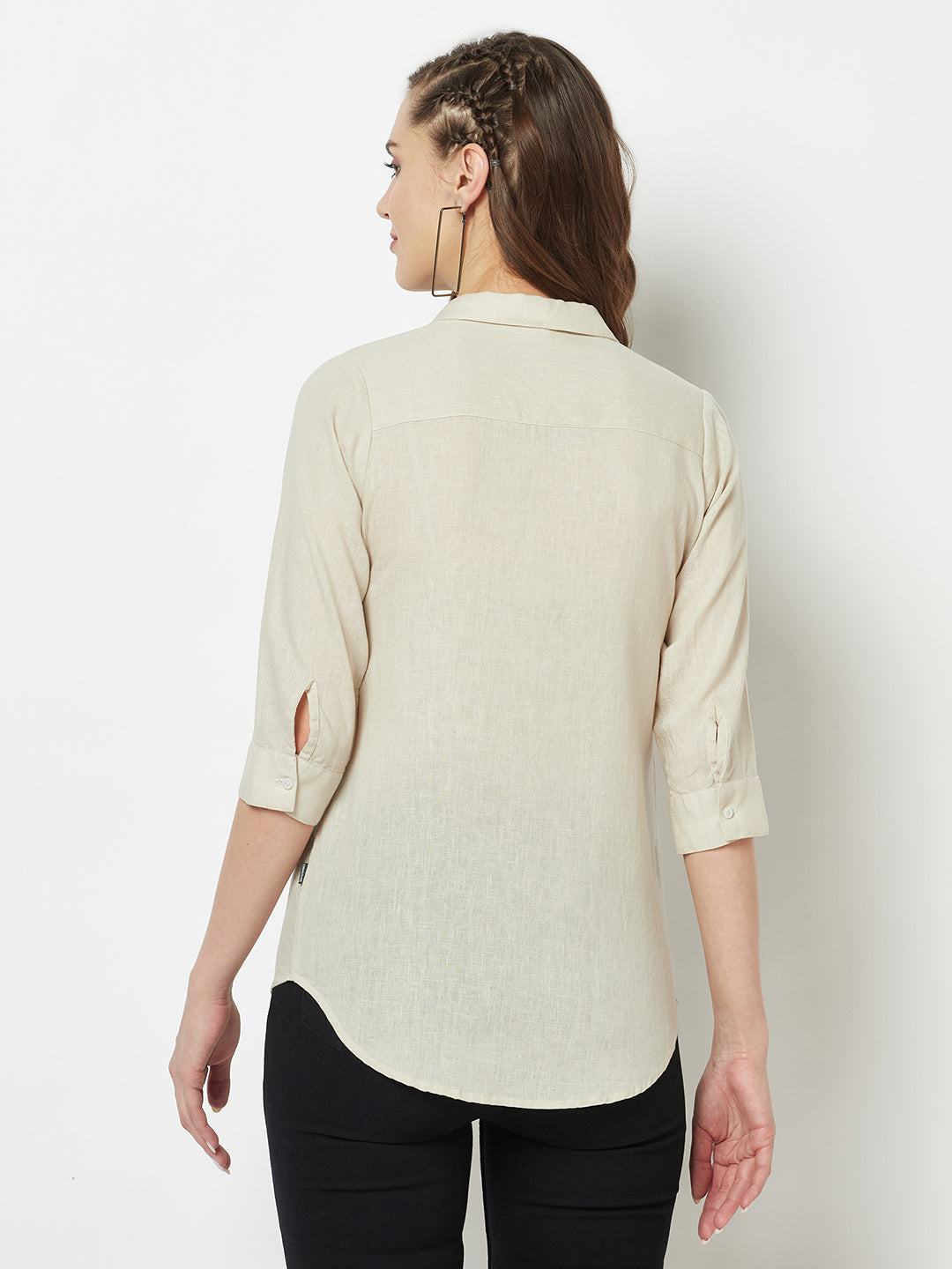  Fawn Slim-Fitting Shirt