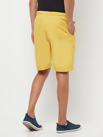 Yellow Lounge Shorts - Men Lounge Shorts
