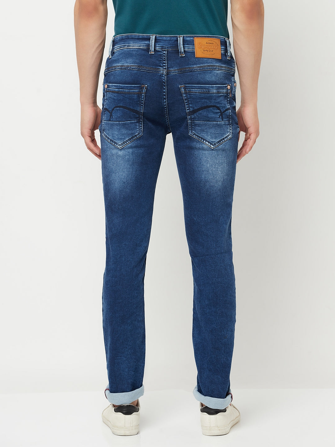 Blue Light Fade Jeans - Men Jeans