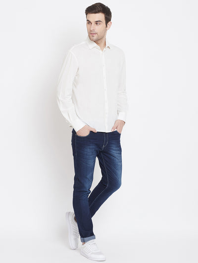 White Formal Shirt - Men Shirts