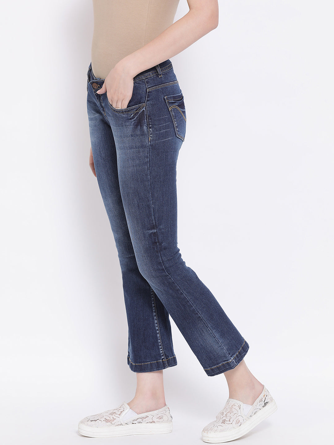 Blue Super Skinny Fit Jeans - Women Jeans