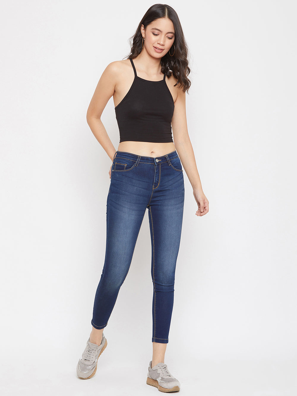 Ankle Length Denim - Women Jeans