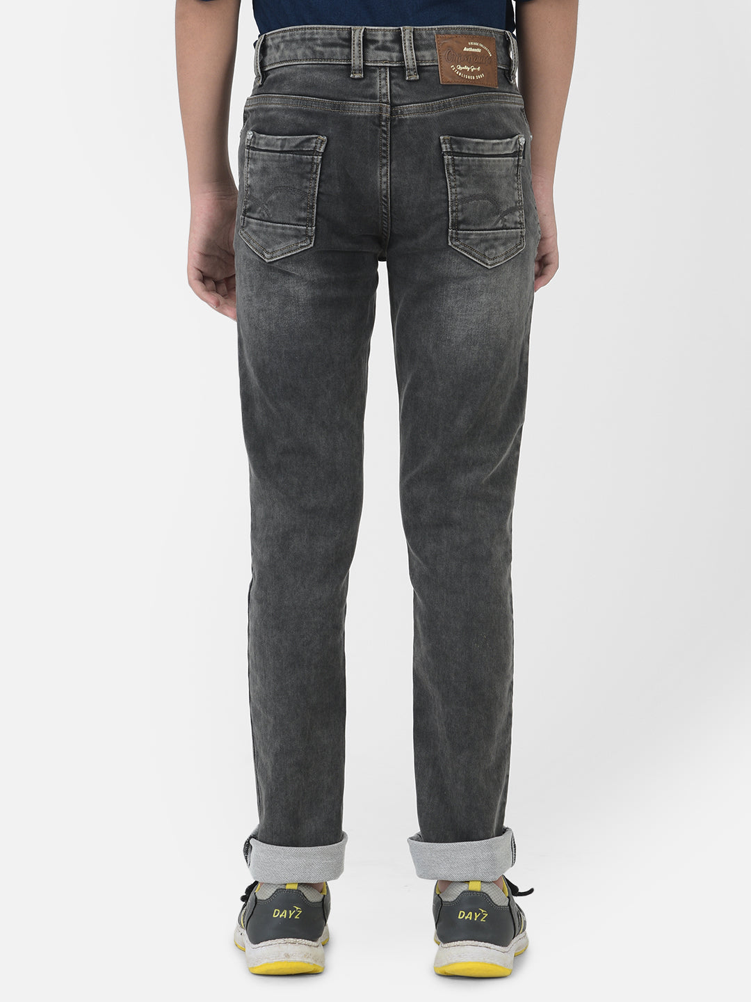 Grey Light Fade Jeans - Boys Jeans