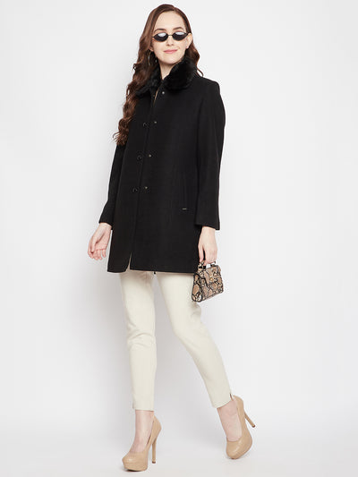 Black Longline Blazer - Women Blazer