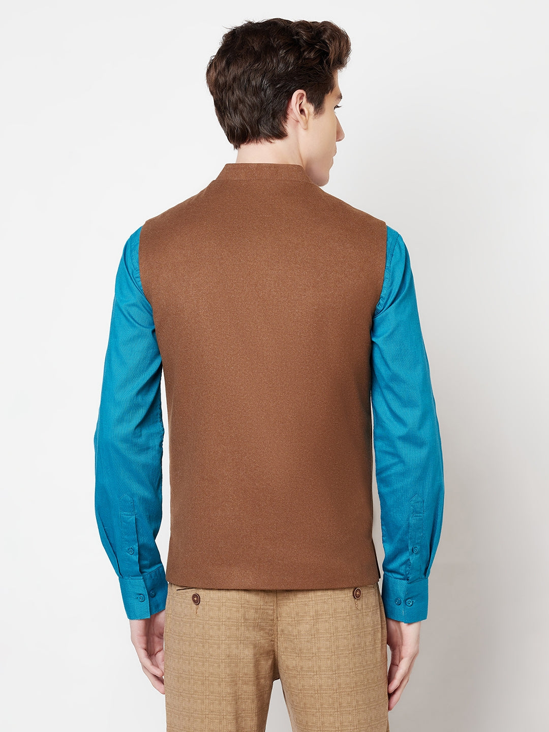 Brown Waist Coat - Men Waist Coat