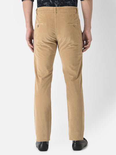  Khaki Trousers in Corduroy 