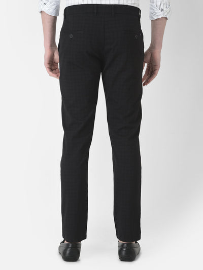  Black Checked Trousers