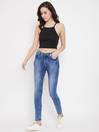 Blue Skinny fit Jeans - Women Jeans
