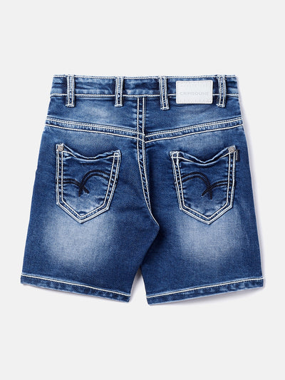 Blue Denim Shorts - Boys Shorts