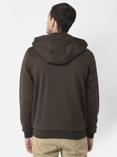  Olive Removable Hood Bomber Jacket 