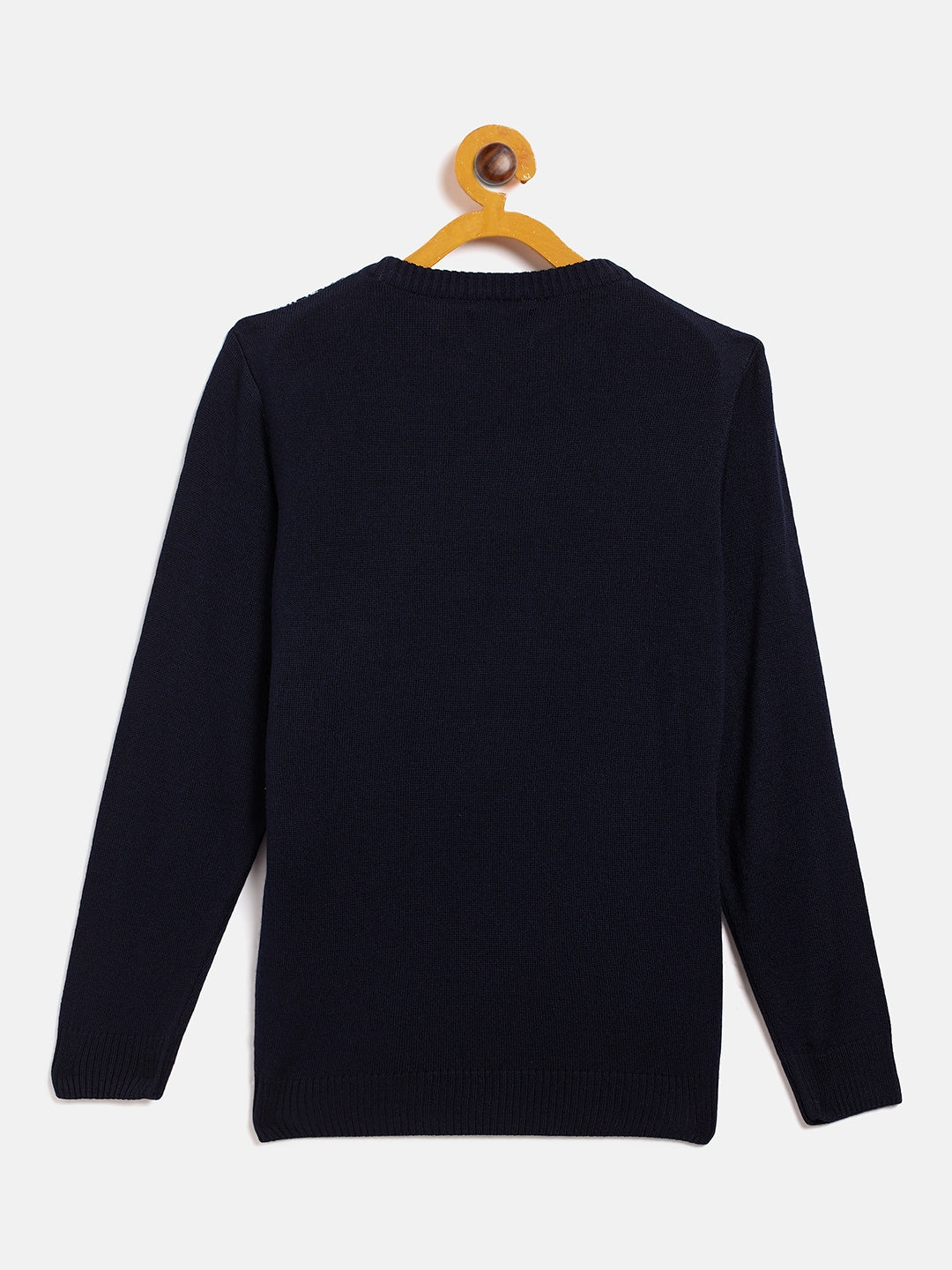 Multi Printed Round Neck Sweater - Boys Sweaters