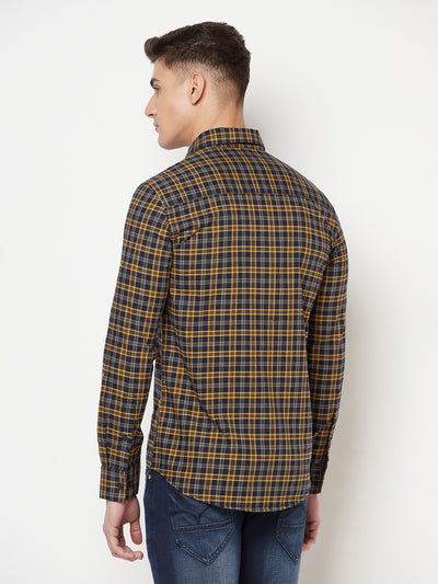 Multi Coloured Shepherd Checked Shirt - Men Shirts