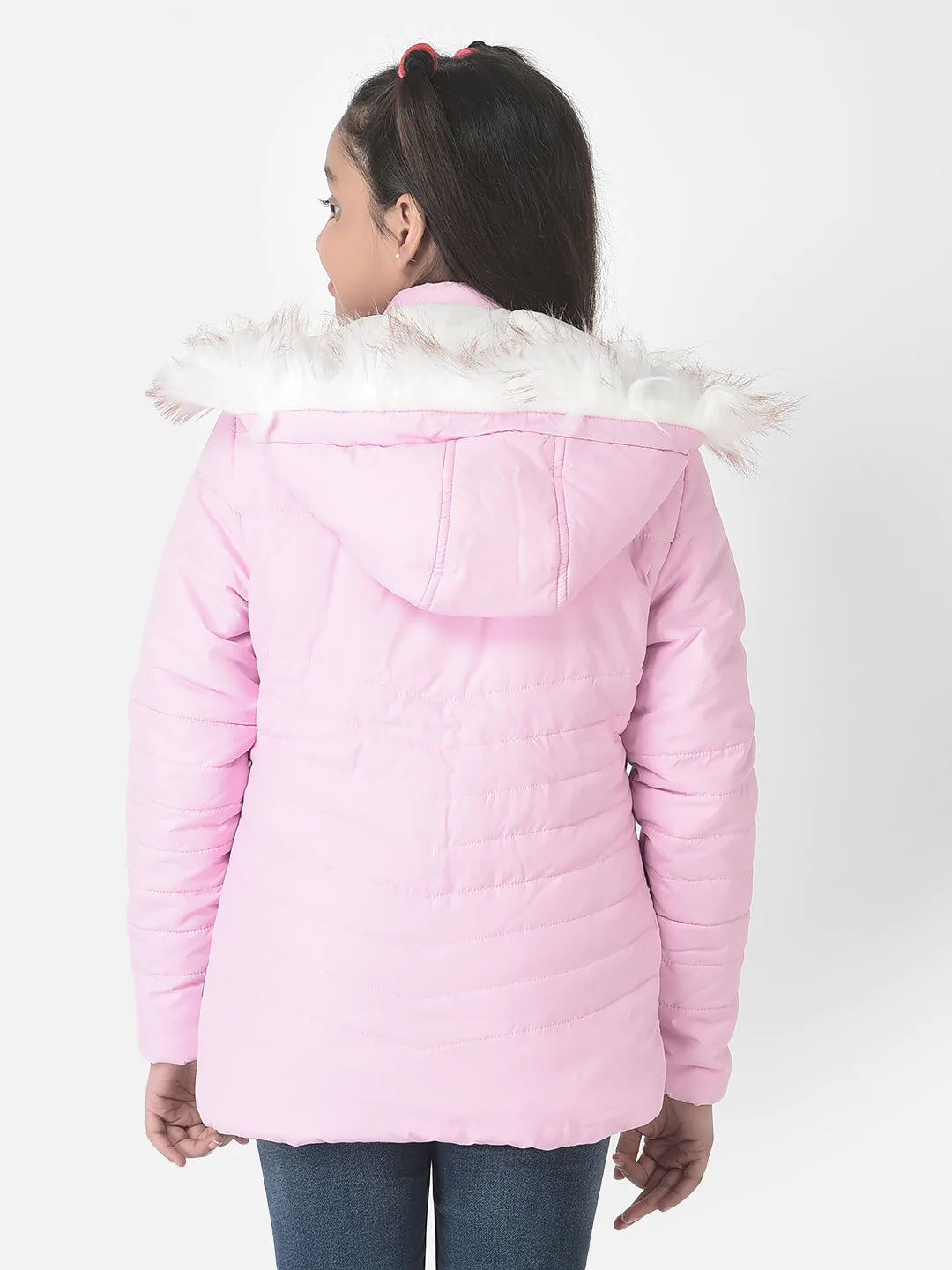  Bright Pink Padded Jacket