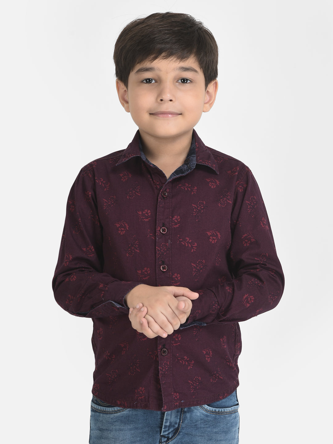 Reversible Shirt in Two Prints 