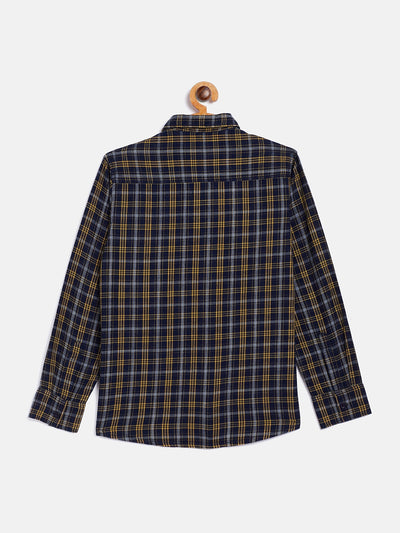 Blue Checked Causal Shirt - Boys Shirts