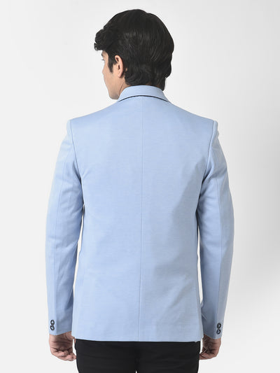 Sky Blue Blazer-Boys Blazer-Crimsoune Club