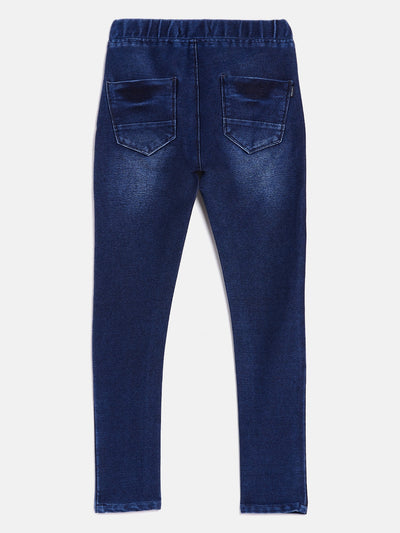 Blue Skinny Fit Jeans - Girls Jeans