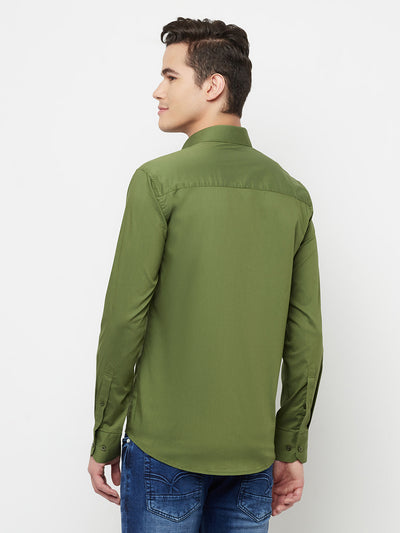 Olive Shirt - Men Shirts