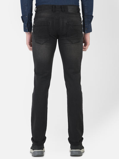 Light Fade Black Jeans - Men Jeans