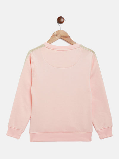 Pink Printed SweatShirt - Girls Sweatshirts