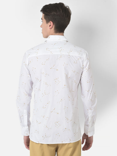 Golden Constellation Shirt-Men Shirts-Crimsoune Club