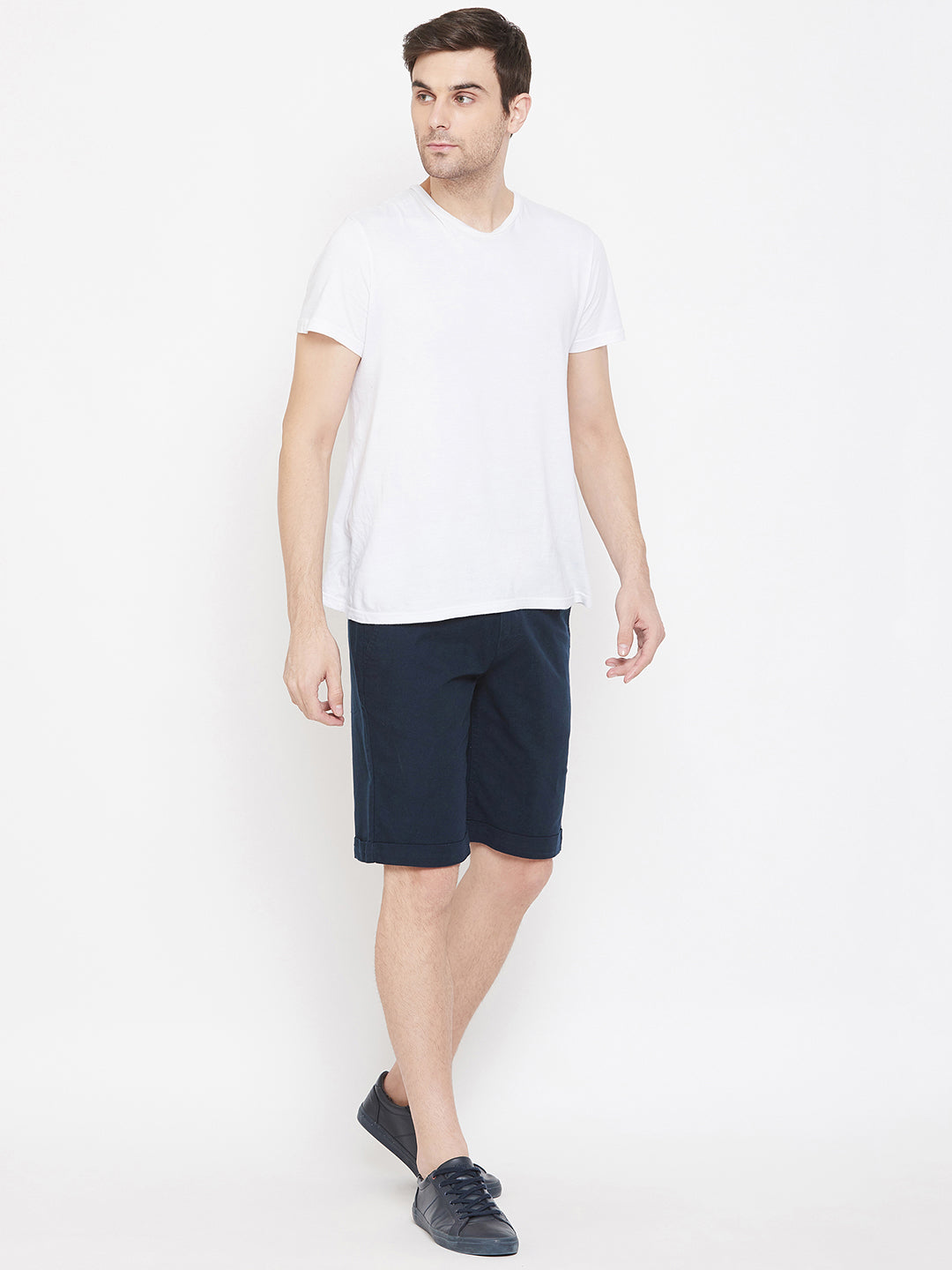 Navy Blue shorts - Men Shorts