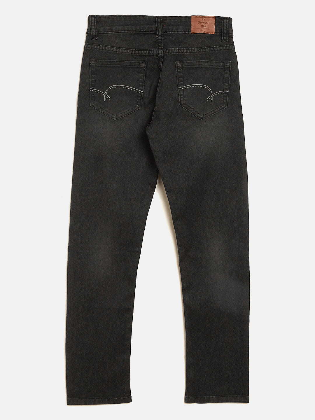 Black Slim Fit Denim - Boys Jeans