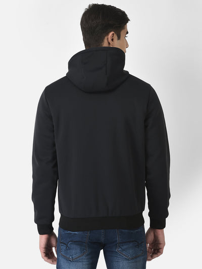  Navy Blue Jacket with Detachable Hood