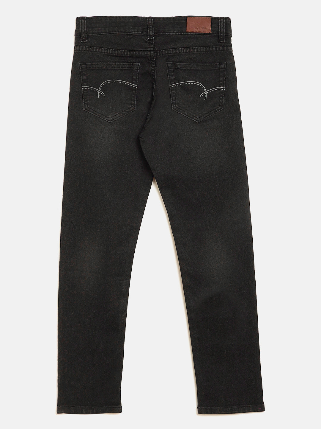 Black Slim Fit Denim - Boys Jeans