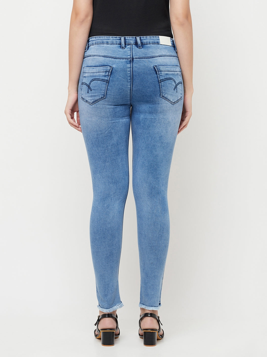 Blue Light Wash Jeans - Women Jeans