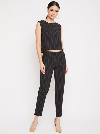 Striped Co-ord Set - Women Co-ord Sets
