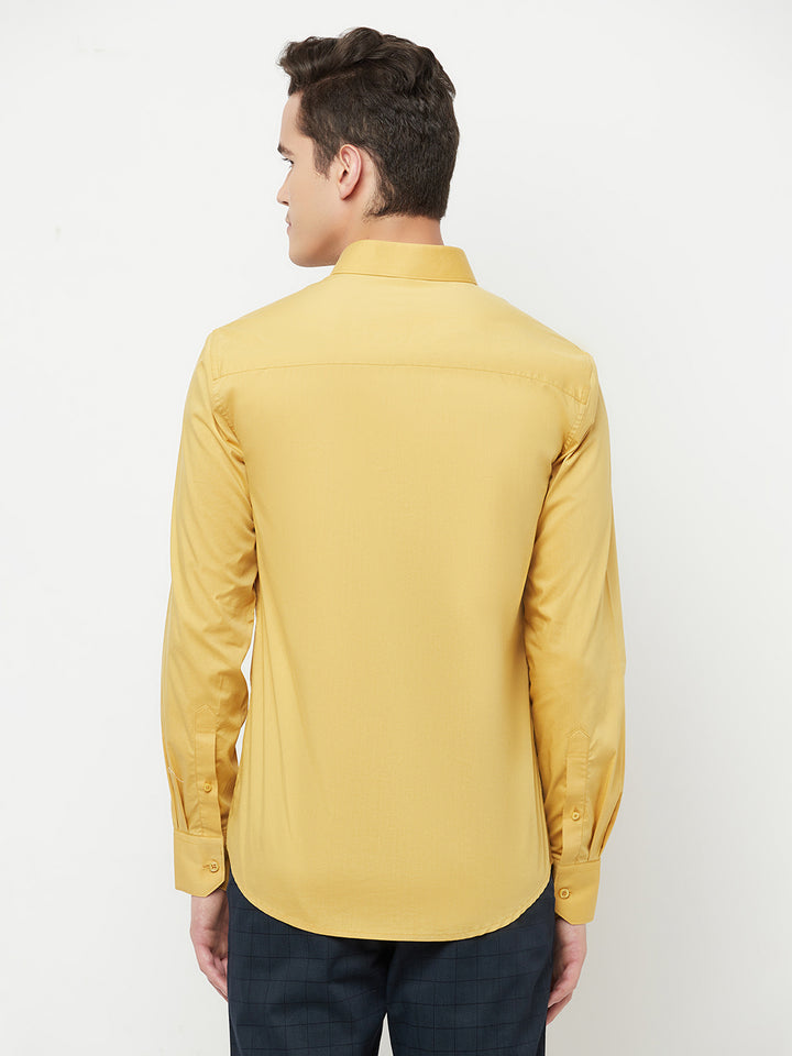 Yellow Shirt - Men Shirts