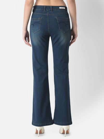  Blue Boot-Cut Jeans