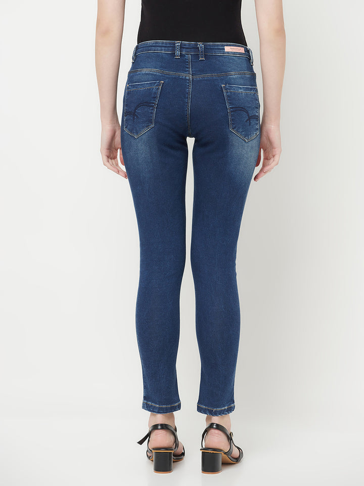 Blue Light Fade Jeans - Women Jeans
