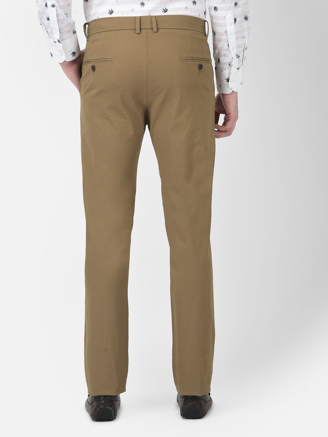 Brown Trousers-Men Trousers-Crimsoune Club