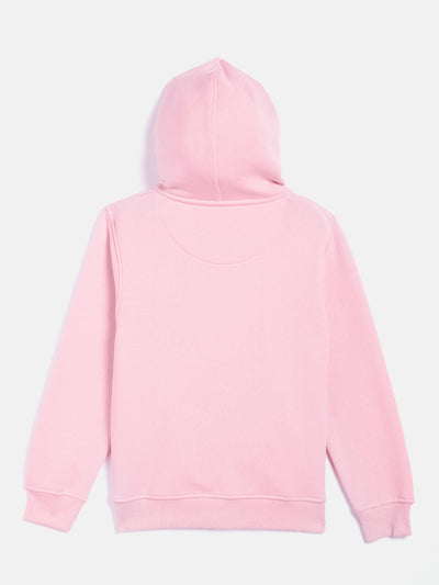 Pink Hooded Sweatshirt - Girls Sweatshirts