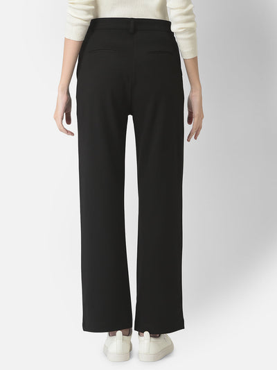  Black Wide-Leg Pants 