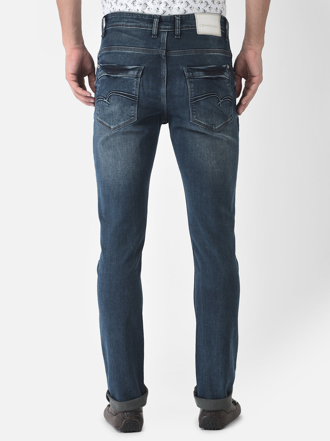 Dark Blue Denims - Men Jeans