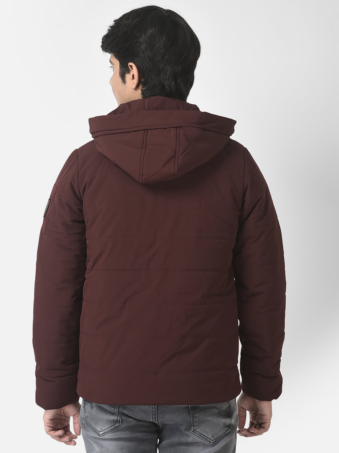  Maroon Light Padding Jacket