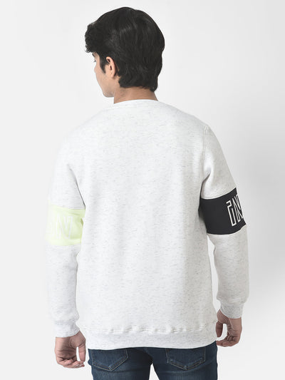 White Smack-Down Sweatshirt