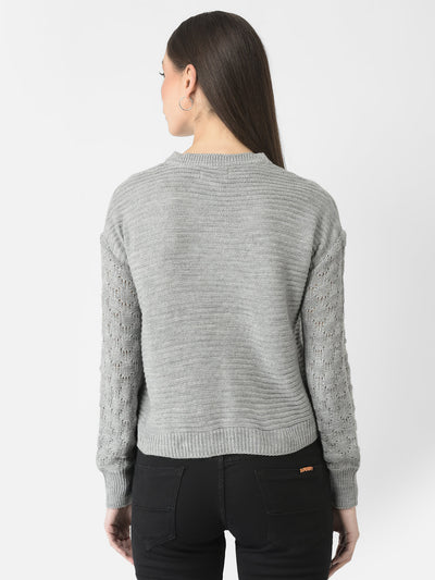  Minimal Grey Sweater