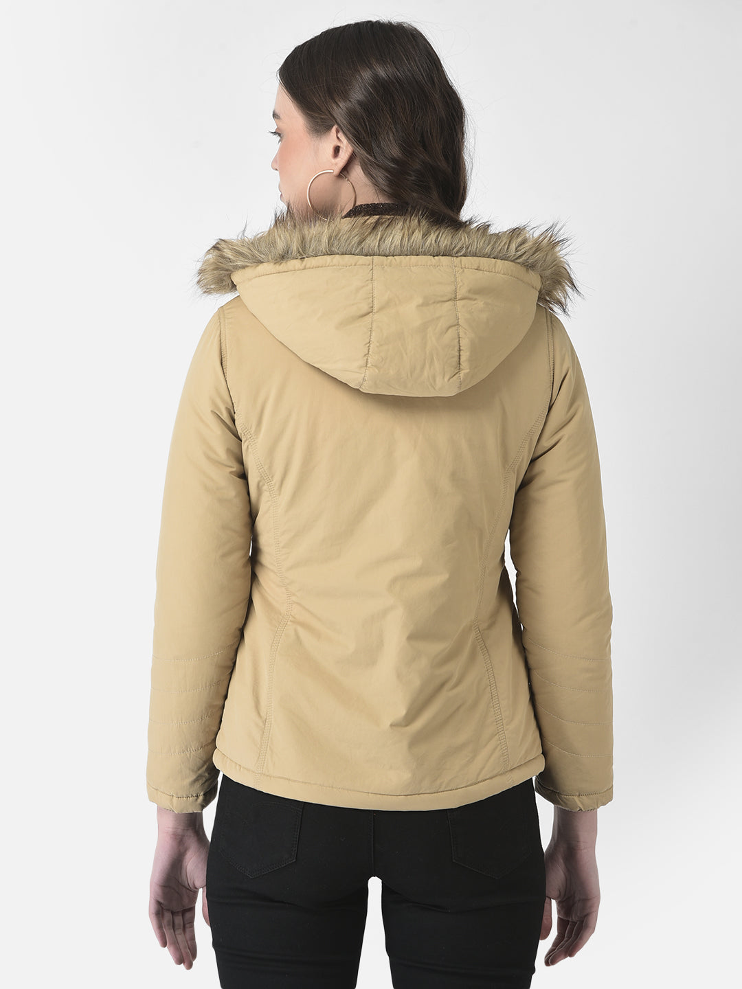  Lightly Padded Khaki Jacket