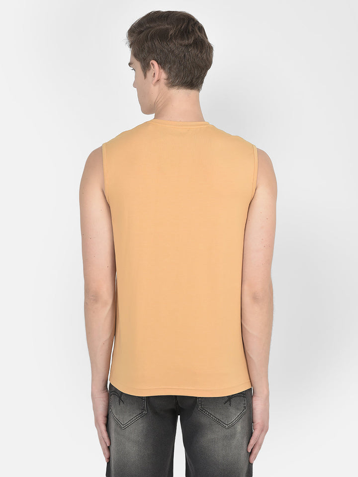  Mango Sorbet Typographic Tank T-Shirt