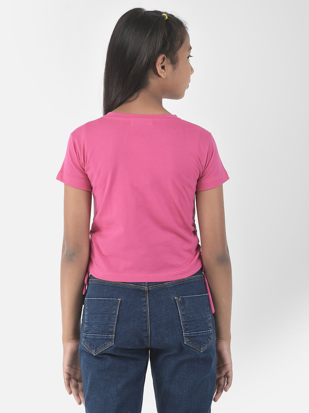  Pink Flamingo Crop Top