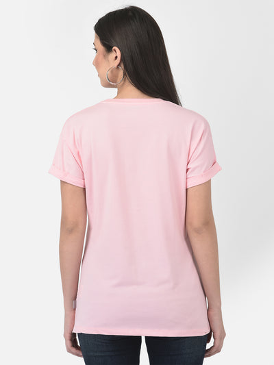 Pink Adventure T-Shirt-Women T-Shirts-Crimsoune Club