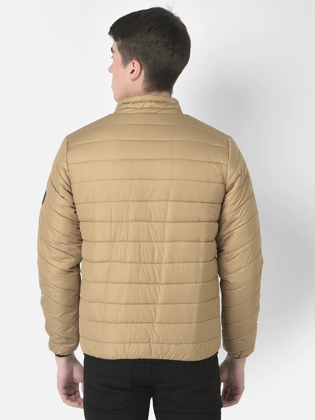  Camel Brown Padded Jacket 