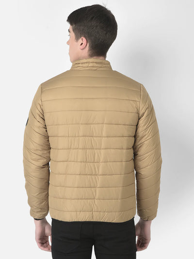  Camel Brown Padded Jacket 