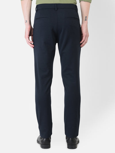 Navy Blue Trousers - Men Trousers