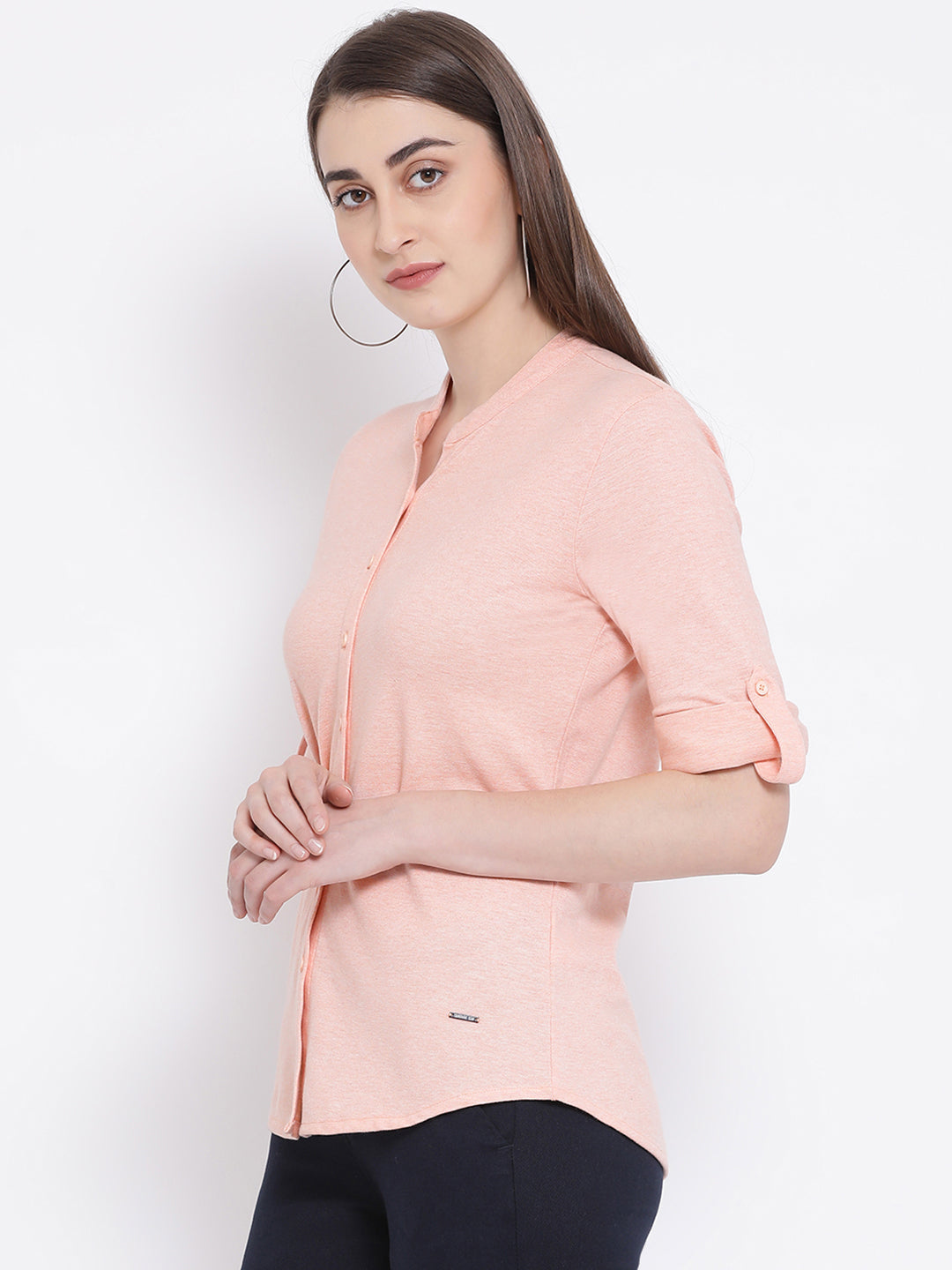 Pink Casual Top - Women Tops